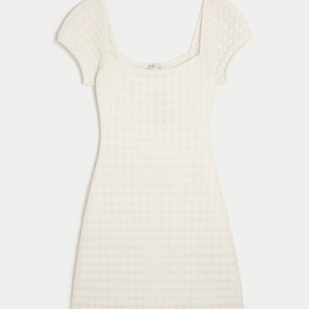 White hollister dress